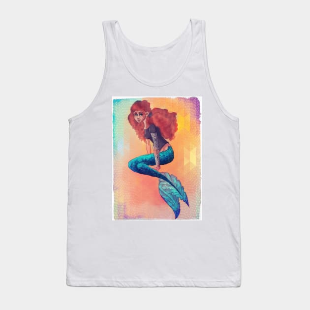 Danae Mermaid Tank Top by RoAnnaSylver